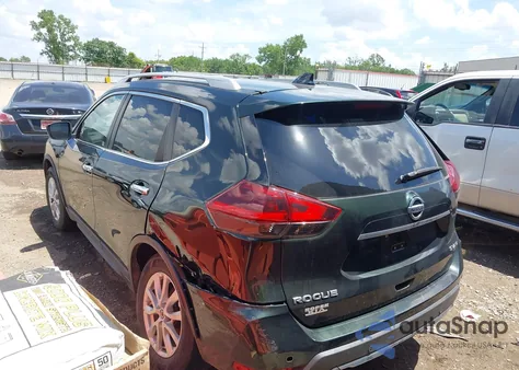 2020 Nissan Rogue Sv Intelligent Awd из США, поврежденный, VIN 5N1AT2MV3LC706486